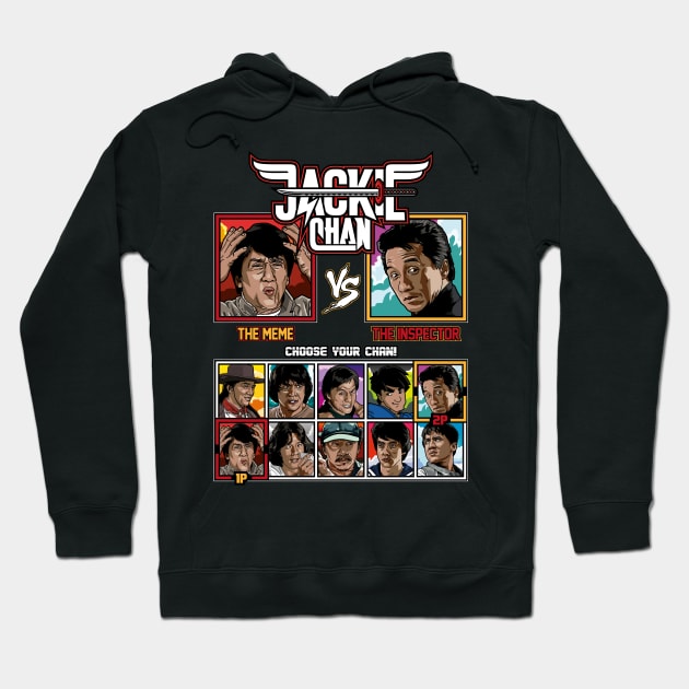 Jackie Chan Fighter Hoodie by RetroReview